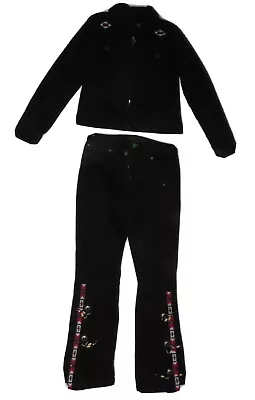 Buy Ralph Lauren Jeans Black Aztec Indian Bead Denim Jacket And Jeans Pants • 473.57£