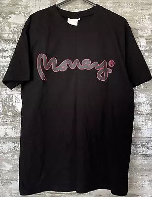 Buy Money Clothing Black T-shirt With Pink Motif Size S Small Nwot • 4£