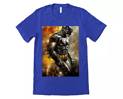 Buy Batman Mens T Shirt Cotton Unisex Top Tee T-shirt Casual S-3XL CF • 13.49£