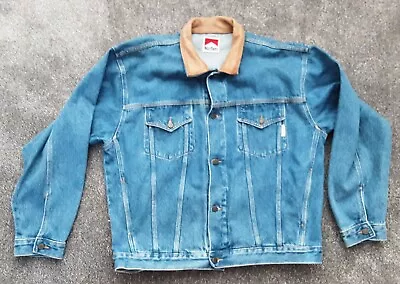 Buy Denim Marlboro Jacket Blue Vintage Mens Trucker Jacket  • 47.50£
