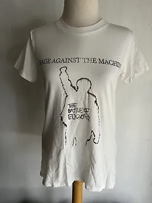 Buy RAGE AGAINST THE MACHINE (2020) Official  Battle Of Europe  RATM T-Shirt Size XS • 23.62£