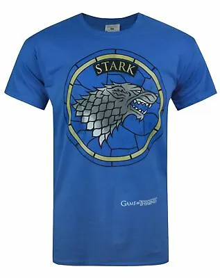Buy Game Of Thrones House Stark Blue Men's T-Shirt • 19.99£