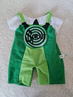 Buy Teddy/Doll One Piece Outfit With Sprout On The Front Brand New Without Label • 2.99£