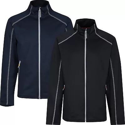 Buy New Mens Fleece Jacket Full Zip Up Softshell Outdoor Coat Work Warm Top Pockets • 11.99£
