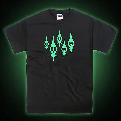 Buy Dead Pikmin Inspired Ghosts Glow In The Dark T-Shirt  • 12.95£