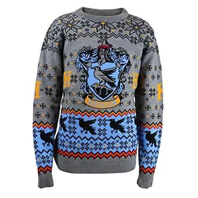 Buy HARRY POTTER - Ravenclaw Crest - Christmas Jumper (US IMPORT) ACC NEW • 54.44£