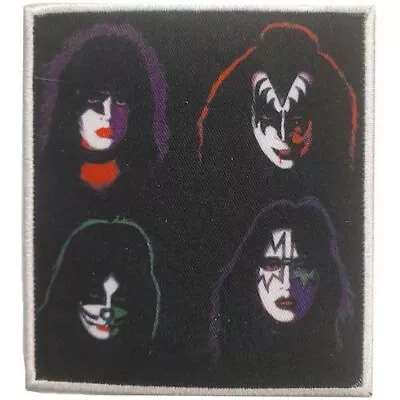 Buy KISS 4 Heads : Printed IRON-ON PATCH 100% Official Licensed Merch • 4.50£