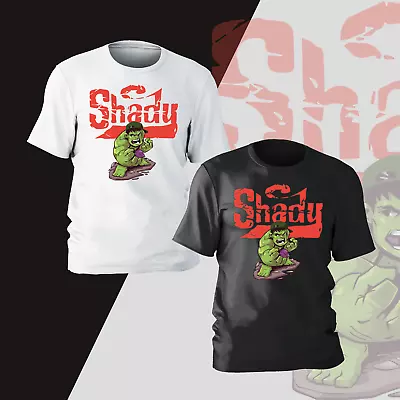 Buy Hulk Eminem Slim Shady Parody T-shirt Unisex Tee Gift Funny Kid Mens Present Tee • 13.99£