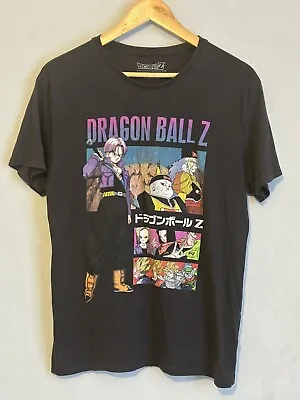 Buy Dragon Ball Z Big Logo Japanese Manga Movie Vintage Tee Size Medium • 10£