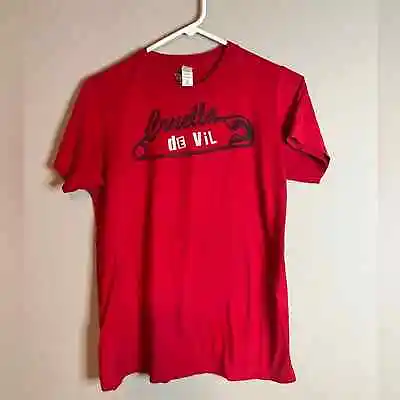 Buy Disney Cruella De Vil Red T-Shirt Women’s Size Small • 14.48£