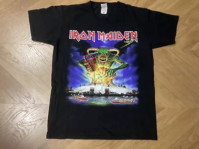 Buy Iron Maiden Legacy Of The Beast 2018 London O2 Arena Tour T-shirt Black Size M • 34.99£