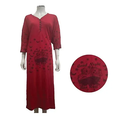 Buy Ladies Nightie Nightdress Sleepy Teddies Night Shirt Pyjamas Plus Size • 11.99£