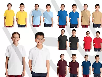 Buy Kids Polo Shirts Boys Polo Girls Polo School Polo Shirts From Age 2y To 20y • 6.49£