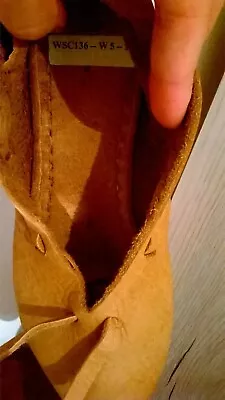 Buy Medieval Costume Leather Slippers Size 3  • 25£