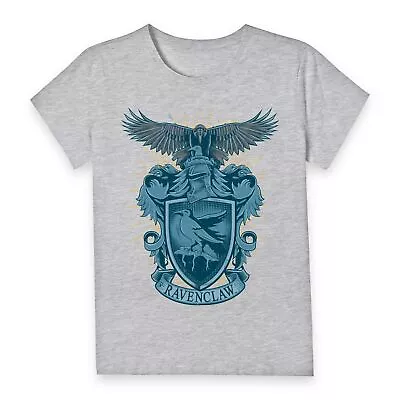 Buy Official Harry Potter Ravenclaw Drawn Crest Women's T-Shirt • 17.99£