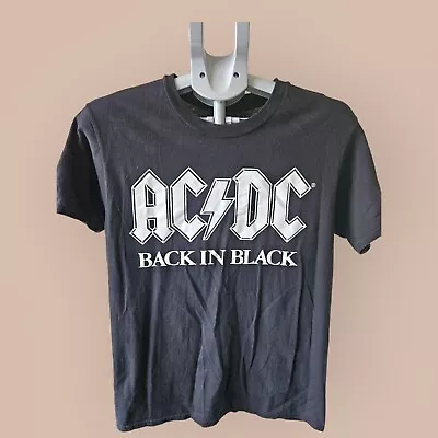 Buy ACDC Back In Black T Shirt Official Mens Women's Unisex Size Medium  • 14.99£