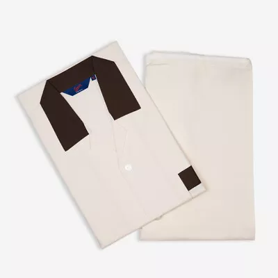 Buy Mens Plain Poly Cotton Traditional Pyjamas With Tie Waist By Somax (MT117) • 25.99£