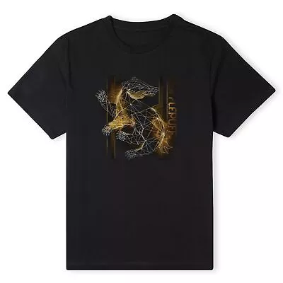 Buy Official Harry Potter Hufflepuff Geometric Unisex T-Shirt • 17.99£