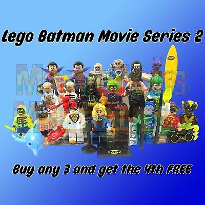 Buy Lego Minifigures The Lego Batman Movie Series 2 Superheroes Mini Figures 71020 • 8.99£
