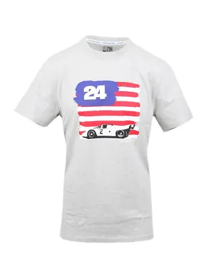 Buy Porsche MenT-Shirt 'Flag' Size L • 58.80£