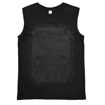 Buy Amplified Mens Metallica The Black Album Sleeveless T-Shirt NS5194 • 23.03£