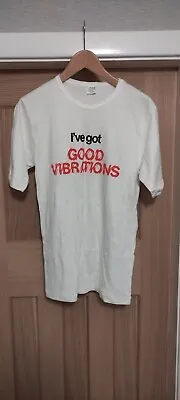 Buy Vintage Ingersoll Rand Good Vibrations T-Shirt- Medium - White - 1980's - Lovely • 73.99£