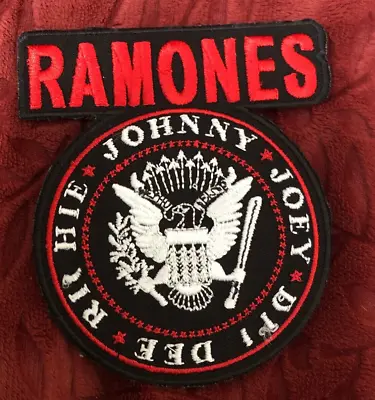 Buy The Ramones Patch Embroidered Promo Punk Rock & Roll Jacket Vest • 2.52£