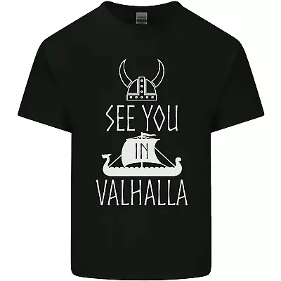 Buy See You In Valhalla The Vikings Norse Odin Mens Cotton T-Shirt Tee Top • 11.75£