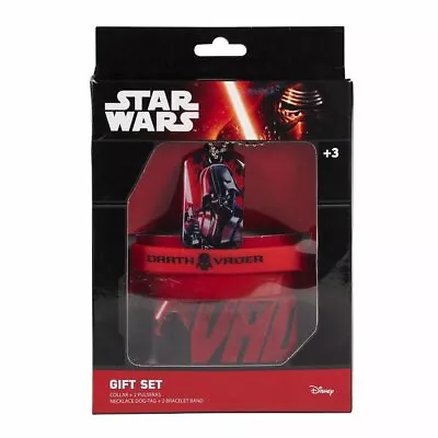 Buy Star Wars Darth Vader Gift Set Dog Tag And 2 Bracelet Bands • 1.99£