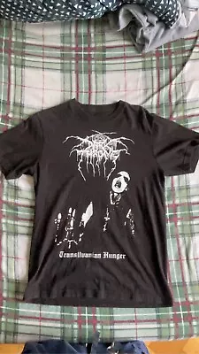 Buy Darkthrone  Transilvanian  Hunger Black Metal T Shirt (M) • 20£