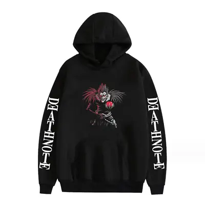 Buy Anime Death Note Ryuk Hoodie Pullover Mens Women Autumn Fleece Streetwear Hooded • 26.39£