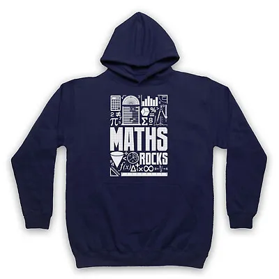 Buy Maths Rocks Geek Artihmetic Nerd Mathematics Cool Unisex Adults Hoodie • 27.99£