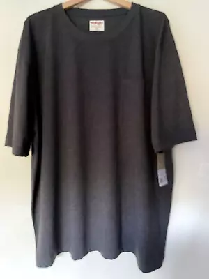 Buy Wrangler 3XL Mens Dark Marl Grey S/S T Shirt. Recently Bought In USA. • 14£