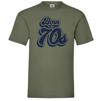 Buy  Born In The 70s T-Shirt 1970 -1979 The Nineteen-seventies Birthday Gift  • 14.99£