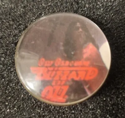 Buy Ozzy Osbourne 1980 Blizzard Of Ozz Uk Tour Crystal Top Pin Button Original Merch • 47.49£