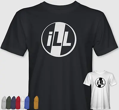 Buy ILL T-Shirt As Worn By Beastie Boys Mike D Inspired Music Hip Hop 80s Rap Mens & • 11.99£