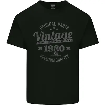 Buy Vintage Year 44th Birthday 1980 Mens Cotton T-Shirt Tee Top • 10.98£