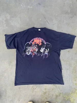 Buy Vintage 1998 Kiss Shirt Psycho Circus XL • 45£