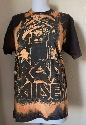 Buy Iron Maiden T Shirt Rock Metal Band Merch Rare Tee Eddie Zombie Size Medium • 14.50£