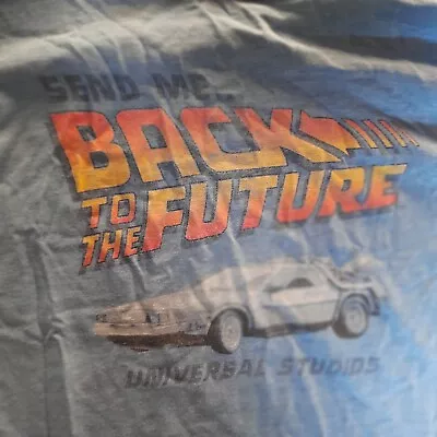 Buy Vintage Universal Studios T Shirt Back To The Future Ride • 9.99£