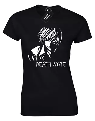 Buy Death Note Ladies T-shirt Anime Manga Hentai Shinigami Ryuk Kira Yagami Japanese • 7.99£