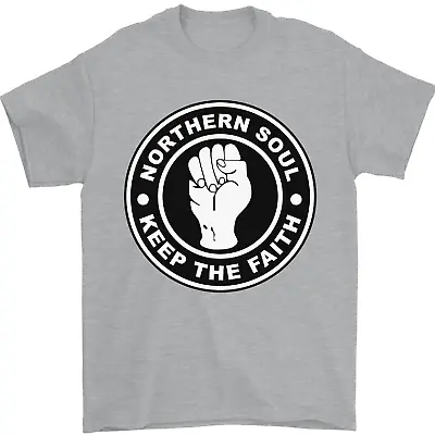 Buy Northern Soul Keeping The Faith Mens T-Shirt 100% Cotton • 6.99£