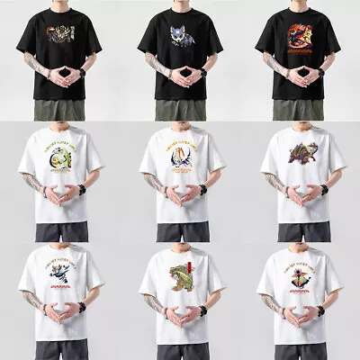 Buy Cosplay Monster Hunter 3D T-Shirts Adult Kids Sports Fitness Top Tee Shirts • 9.60£