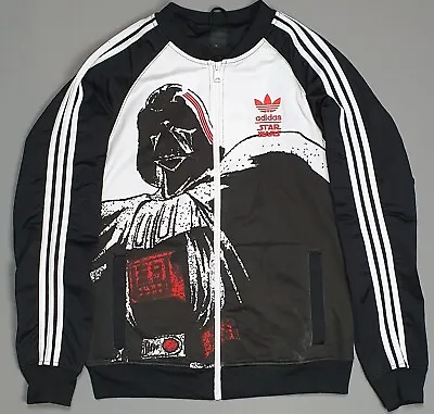 Buy Mens Adidas Star Wars Darth Vader Firebird 3-Stripe Jacket Medium • 44£