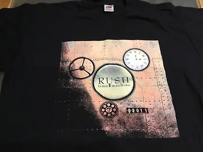 Buy Rush Tour T-shirt Time Machine Tour Of Ireland / Uk 2011 Size Xl  • 32£
