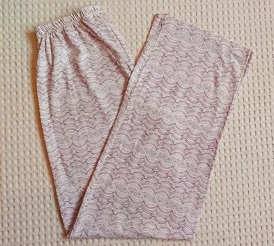 Buy Ladies Pyjama PJ Bottoms Cotton Lounge Pants Various Colors Sizes 6 To 12 • 7.19£