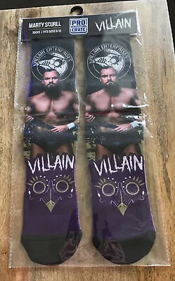 Buy Villain Marty Scurll Socks VILLAIN ENTERPRISES ROH AEW NJPW EVE • 20£