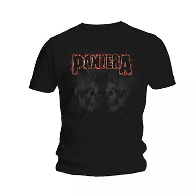 Buy Pantera Watermarked Skulls Official Tee T-Shirt Mens • 15.99£