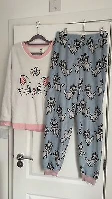 Buy Primark Disney Marie Aristocats Fleece Pyjama Set Size 10-12  • 8£