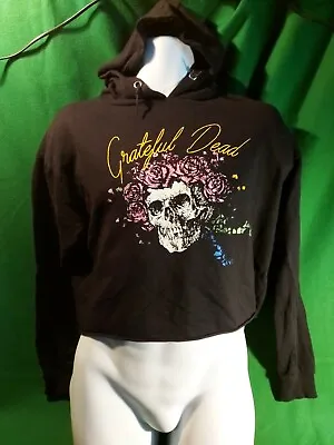 Buy Grateful Dead  Hooded Top  T Shirt Skull & Roses  Official Jerry Garcia  Small • 17.35£